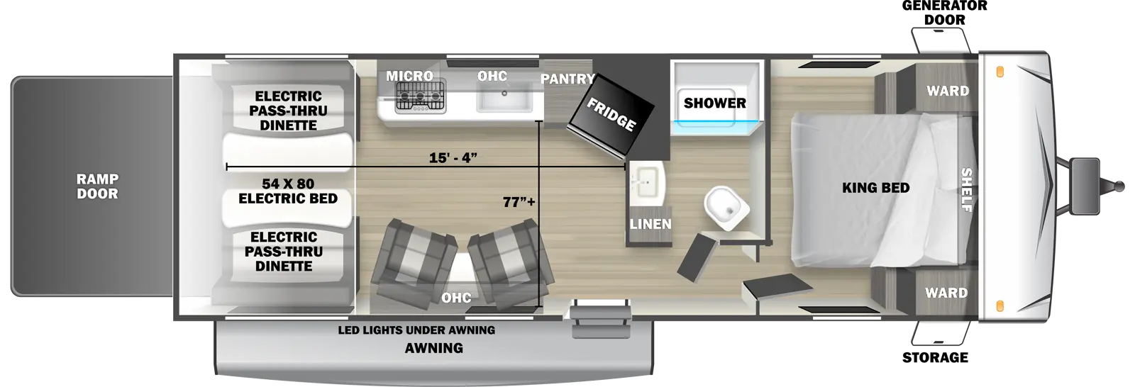 Sandstorm 2500SRS Floorplan